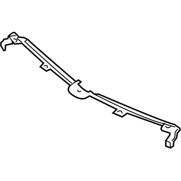 Mopar MR598822 Bumper Cover Upper Plate, Front Center