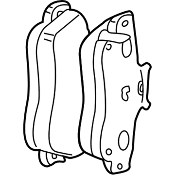 Chrysler 5135543AB Brake Pads