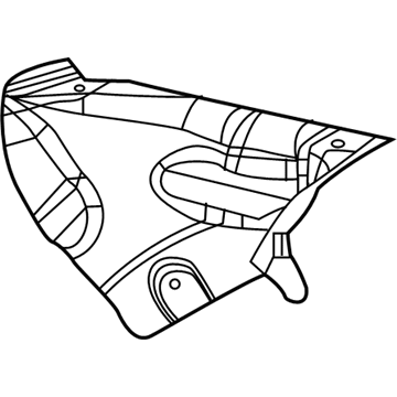 Jeep 68197575AA Heat Shield