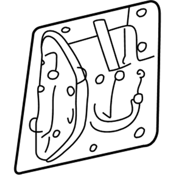 Dodge 55077220AC Mount Plate