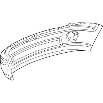 Dodge Ram 2500 Bumper - 5030101AB