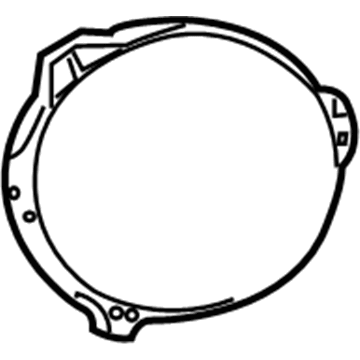 Jeep Car Speakers - 5081670AB