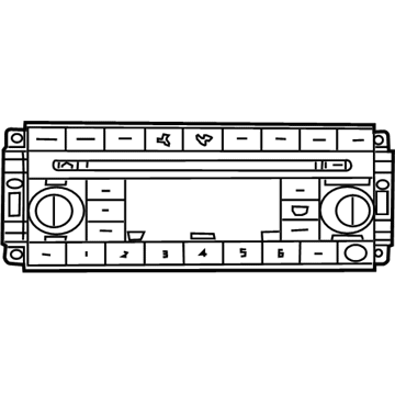 Jeep 5064951AK AM/FM CD