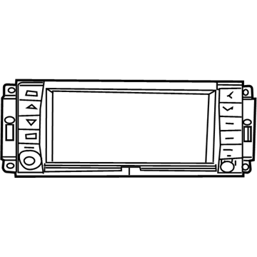 Jeep 5064816AD AM/FM CD