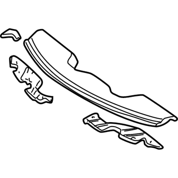 Chrysler 5010290AC Plenum Panel