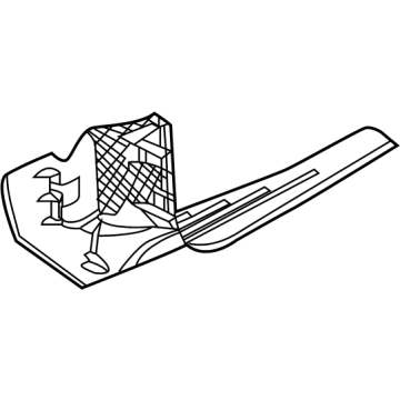 Jeep 6NV34DX9AA Front Sill Plate