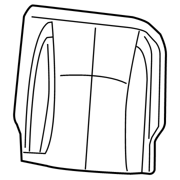 Ram 6XL31BD3AA Seat Back Cover