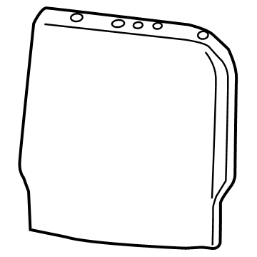 Ram 68066988AA Seat Back Pad