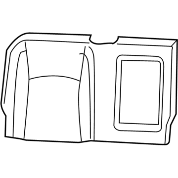 Ram 6XL30BD3AA Seat Back Cover