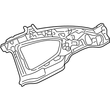 Dodge MR535491 Panel - Quarter