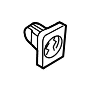 Chrysler 6503167 Kick Panel Trim Clip