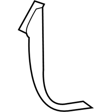 Chrysler XC14WL8AA Kick Panel Trim