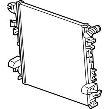 Jeep Radiator - 68314786AC