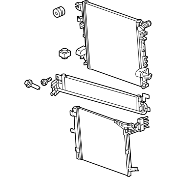 Jeep Gladiator Radiator - 68272750AF