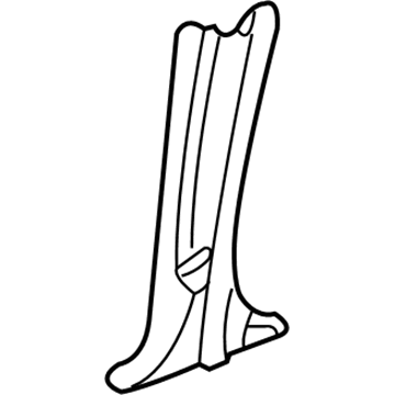 Dodge 5JS80BD5AC Lower Pillar Trim