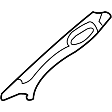 Dodge 1TE75BD1AA Windshield Pillar Trim