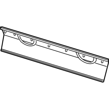 Mopar 6MS27PL5AA Track Cover, Rear Driver Side Mopar 6MS27PL5AA Track Cover, Rear Driver Side