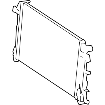 Dodge 68013630AB Radiator