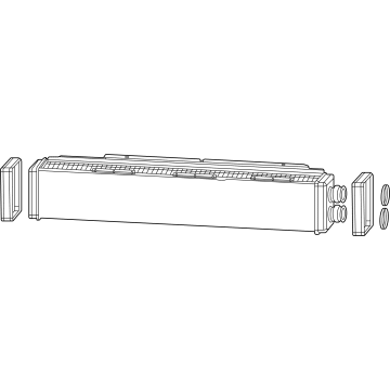 Jeep Intercooler - 68190237AB