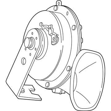 Chrysler 5026129AA Lower Note Horn