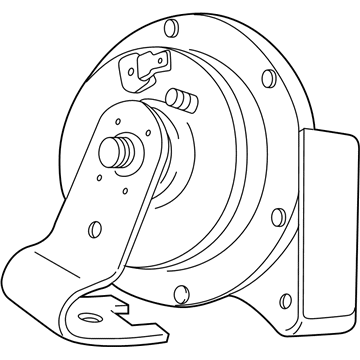 Chrysler 4609108AB High Note Horn