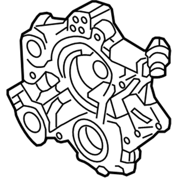 Jeep 53021238AB Timing Cover