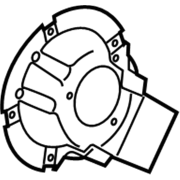 Dodge Fuel Filler Housing - 4865906AB