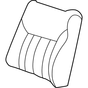 Chrysler XC541DVAA Cover-Front Seat Back