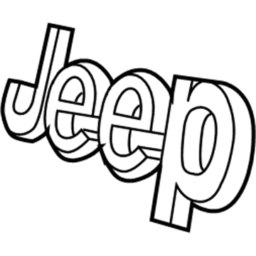 Jeep Emblem - 68185492AB