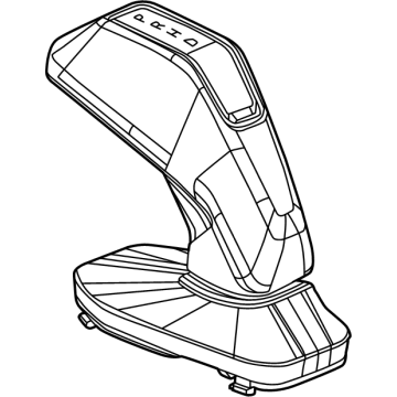 Dodge 7QH261R4AC Shift Knob