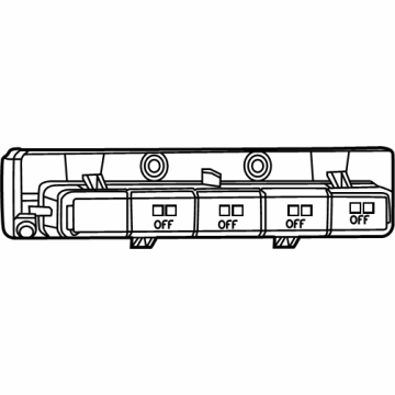 Dodge 68597748AA Multiplex Switch