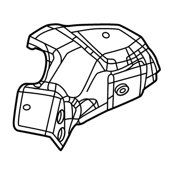 Jeep 68478122AA Heat Shield
