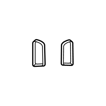 Dodge 7LN36GXHAB Fog Lamp Bezel