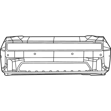 Dodge 68689008AC Bumper Cover