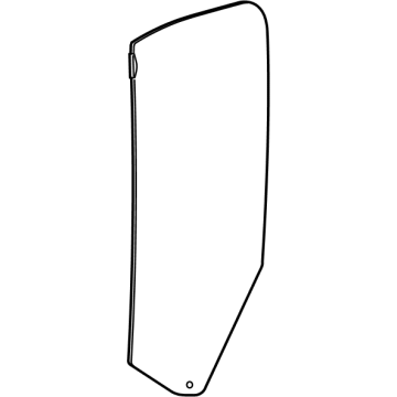 Ram 68166158AB Door Glass