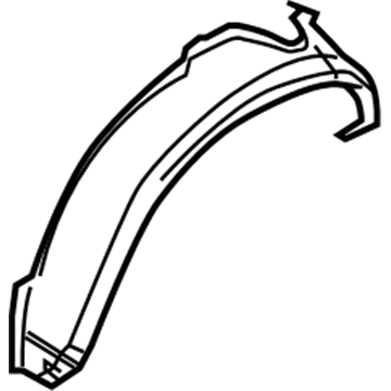 Chrysler 5114202AA Outer Wheelhouse