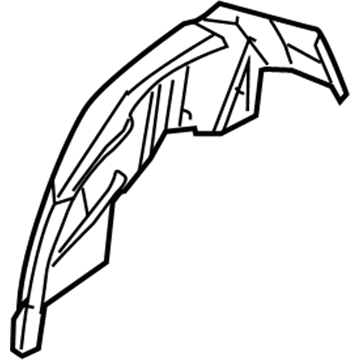 Chrysler 5054264AA Inner Wheelhouse