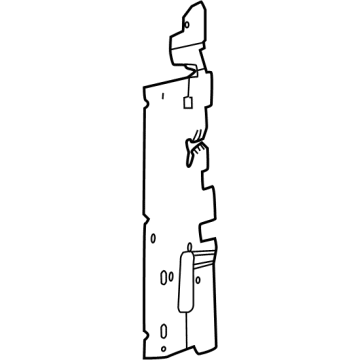 Jeep 68471324AA Side Shield
