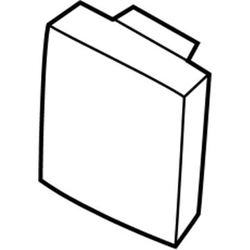 Mopar 68454896AA Blind Spot Radar, Rear Mopar 68454896AA Blind Spot Radar, Rear