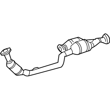 2008 Chrysler Crossfire Catalytic Converter - 5114403AA