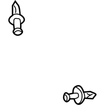 Jeep 6034608 Fender Liner Retainer