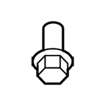 Dodge 6101848 Transmission Mount Bolt