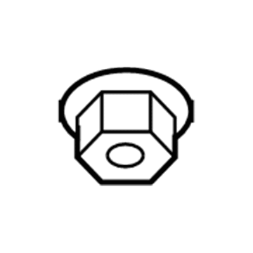 Dodge 6502979 Transmission Mount Nut