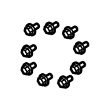 Jeep 68394154AB Differential Cover Retainer Kit