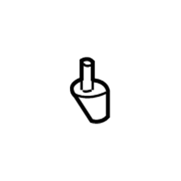 Dodge 1AE56XDVAA Lock Knob Bezel