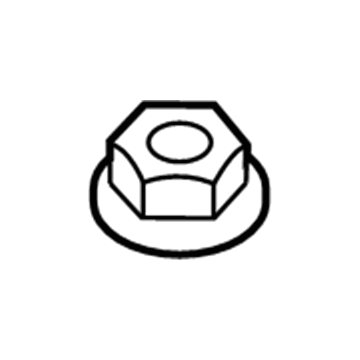 Jeep 6505623AA Gear Assembly Nut