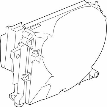 Jeep 5143209AC Fan Shroud