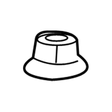 Dodge 6505316AA Heat Shield Nut