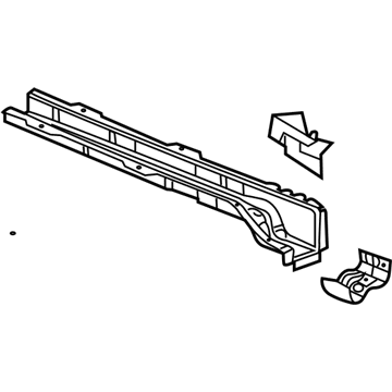 Dodge 55362431AB Floor Crossmember