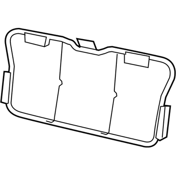 Jeep 68002962AA Seat Back Frame